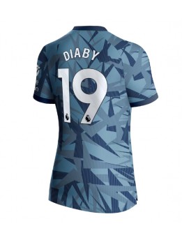 Aston Villa Moussa Diaby #19 Ausweichtrikot für Frauen 2023-24 Kurzarm